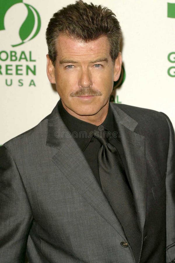 Pierce Brosnan editorial photography. Image of film, cunard 20545172