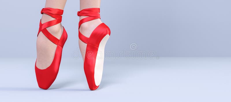 consumirse Dinámica dilema Piernas De Bailarina 3d En Zapatos De Punta Clásica Luz Stock de  ilustración - Ilustración de pastel, hermoso: 213248319