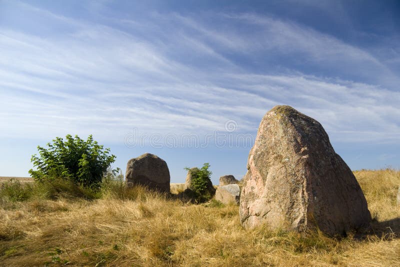 Pierres tombales image libre de droits