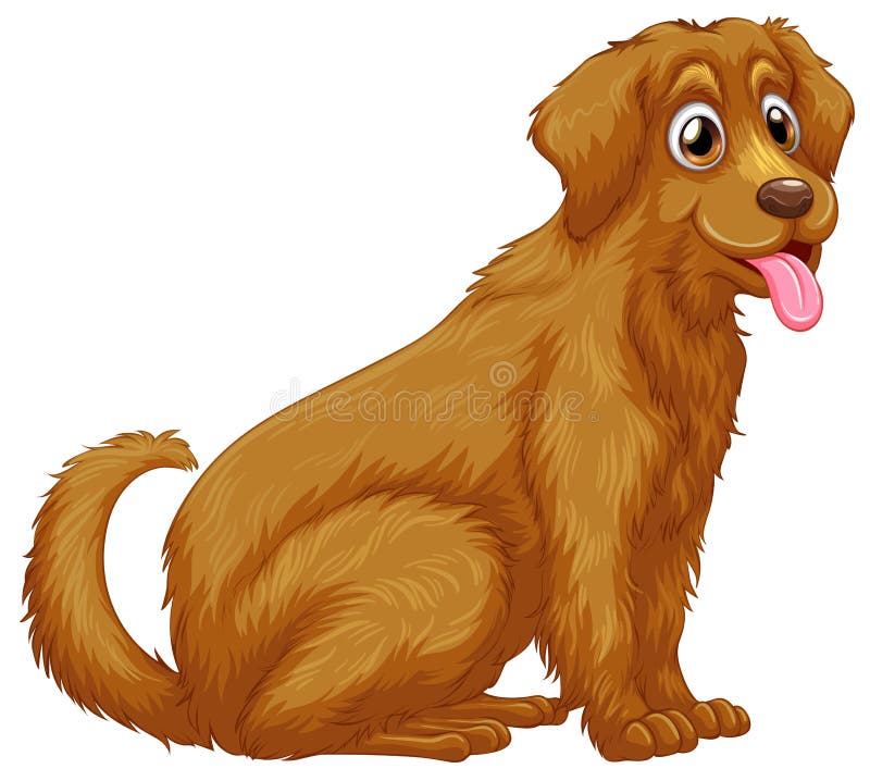Pies ilustracji Pies ilustracji