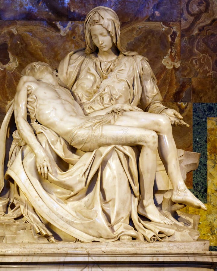 The Pieta by Michelangelo, St. Peter`s Basilica