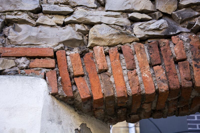 Pietra e mattoni immagini stock