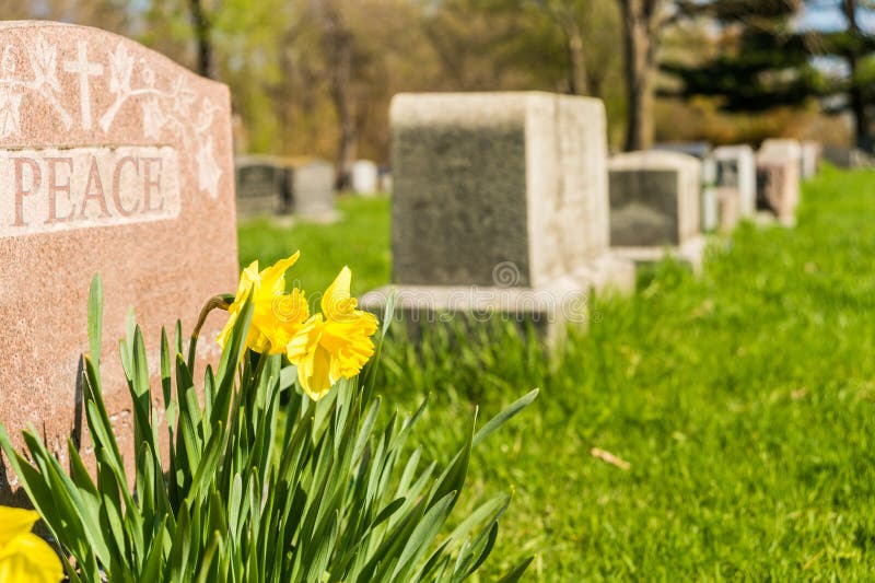 Pietre tombali nel cimitero di Montreal fotografie stock Pietre tombali nel cimitero di Montreal fotografie stock