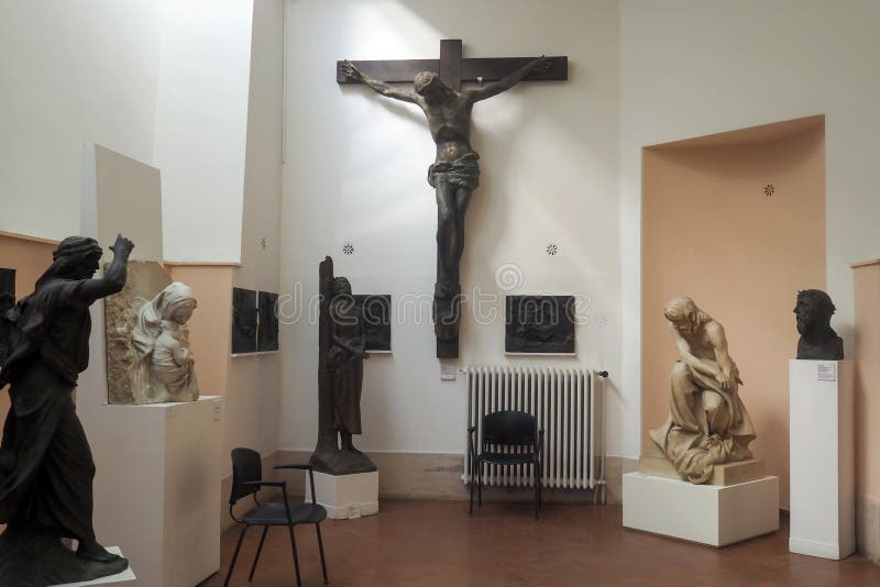 Pietro Canonica Museum nos jardins de Borghese da casa de campo em Roma, Itália imagens de stock Pietro Canonica Museum nos jardins de Borghese da casa de campo em Roma, Itália imagens de stock