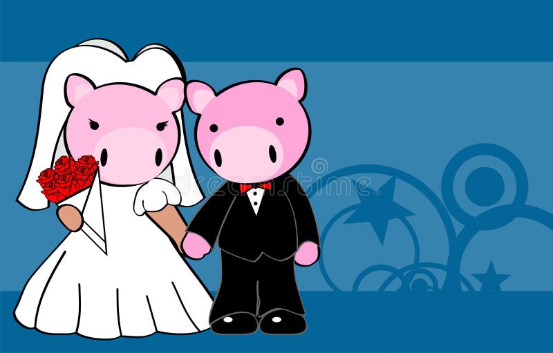 Свинка вышла. Свадьба свинки и Олега 2007. Pigs marriage.