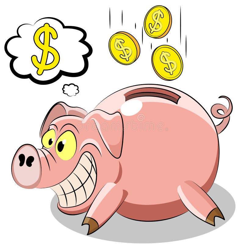 Pig piggy stock vector. Illustration of animal, concepts 36829258