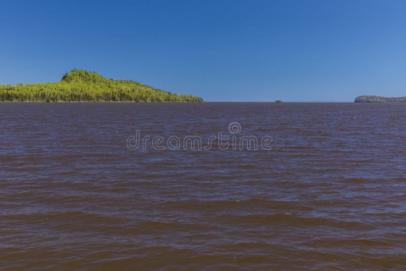 Pigeon River High Falls Waterfall Stock Image Image of nature, forest