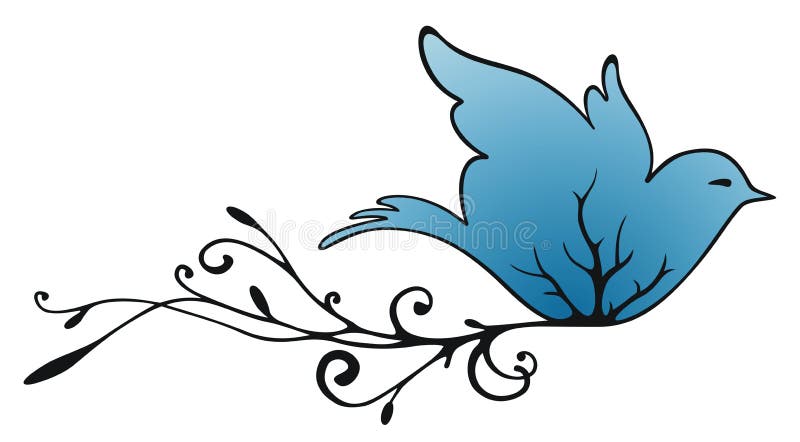 Pigeon de vol illustration stock Pigeon de vol illustration stock