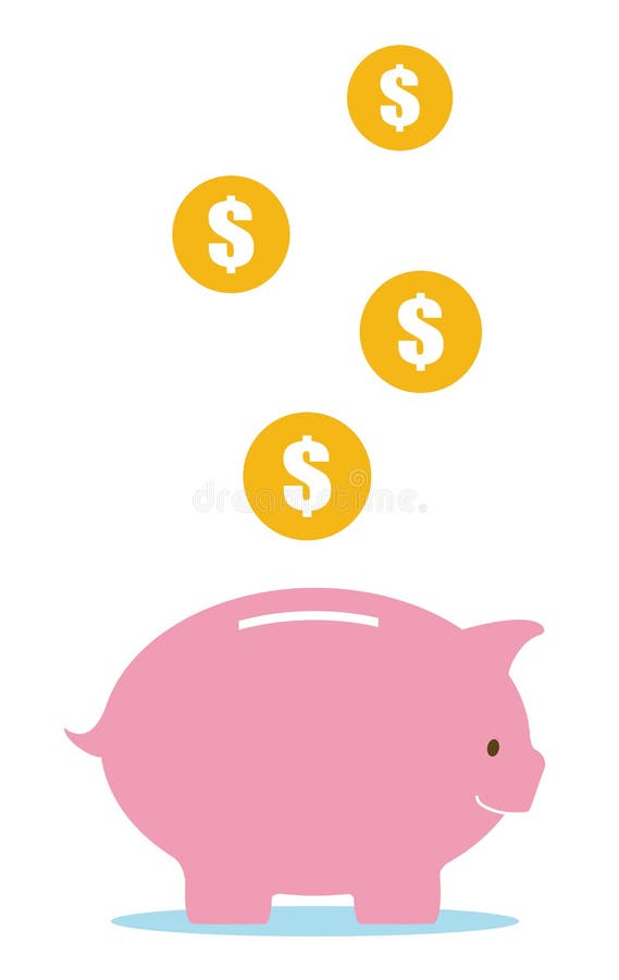 Piggy bank stock vector. Illustration of business, loan 17989406