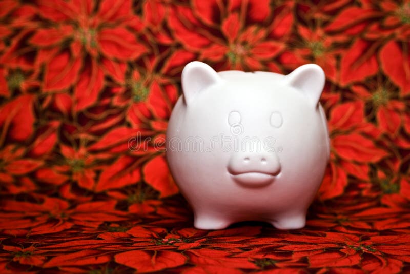 Piggy Bank on Brown stock image. Image of equity, assets 7571453