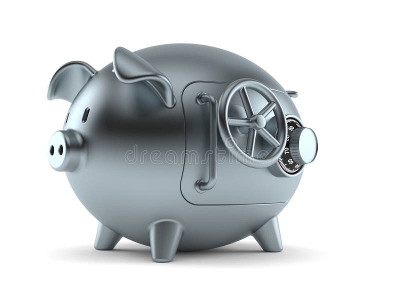 Piggy bank concept vector illustration