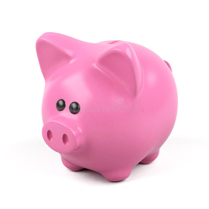 Piggy bank. stock illustration. Illustration of animal 12785648