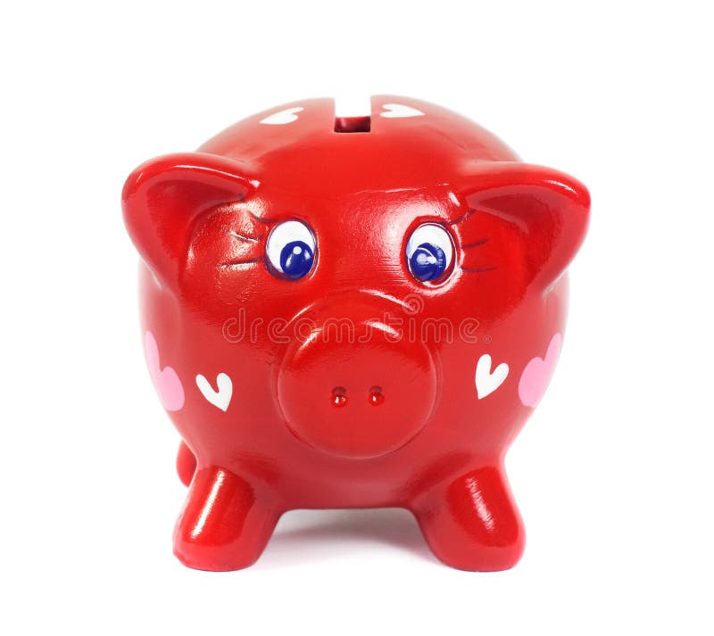 Piggy bank in love