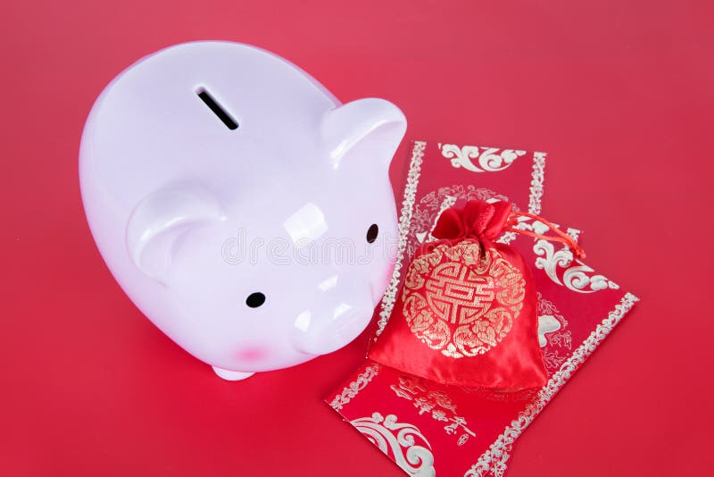  9 Gold Pig Lucky Porcelain Fortune Pig Money Box Piggy Bank :  Toys & Games