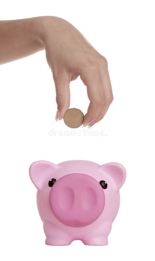 Piggy Querneigung auf Dollar