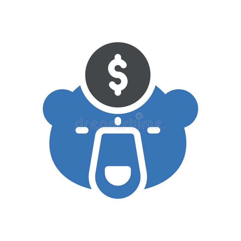 Piggy stock vector. Illustration of vector, financial 216207619