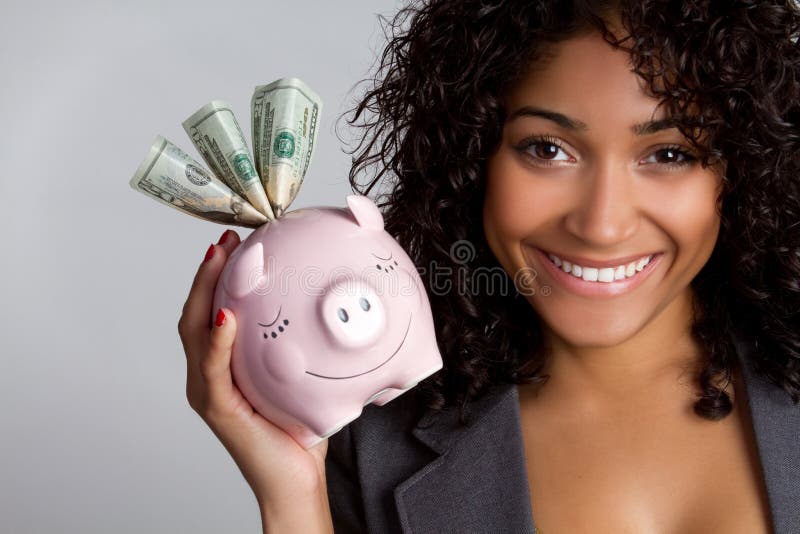 Piggybank Woman