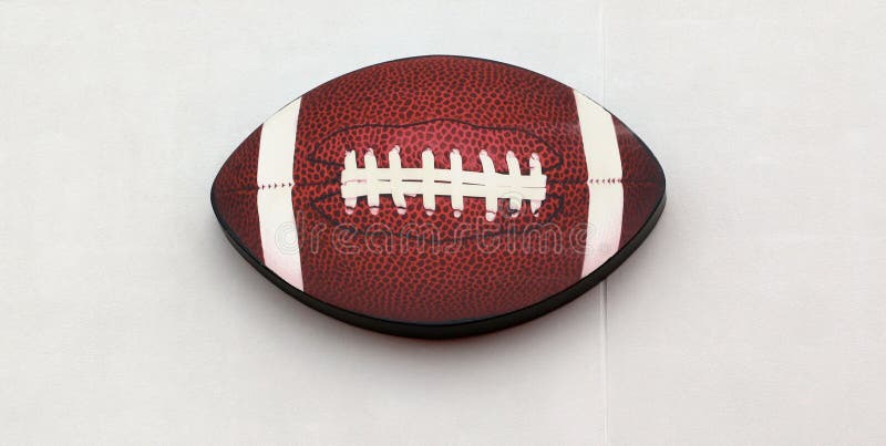 Pigskin ποδοσφαίρου στοκ εικόνα Pigskin ποδοσφαίρου στοκ εικόνα