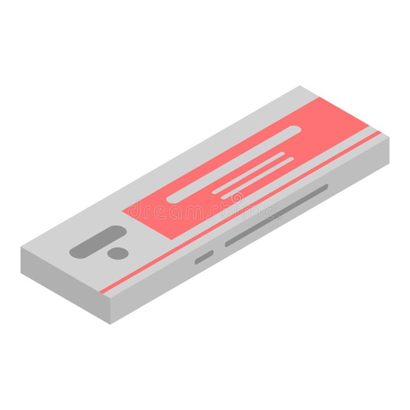 Pigułka pakunku ikona, isometric styl ilustracji Pigułka pakunku ikona, isometric styl ilustracji