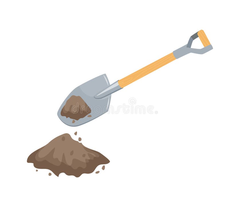 Pik med en spade royaltyfri illustrationer Pik med en spade royaltyfri illustrationer