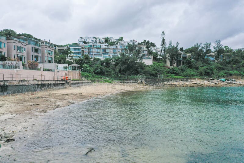 Pik Sha wan sai kung 18 giugno 2019 fotografia stock libera da diritti