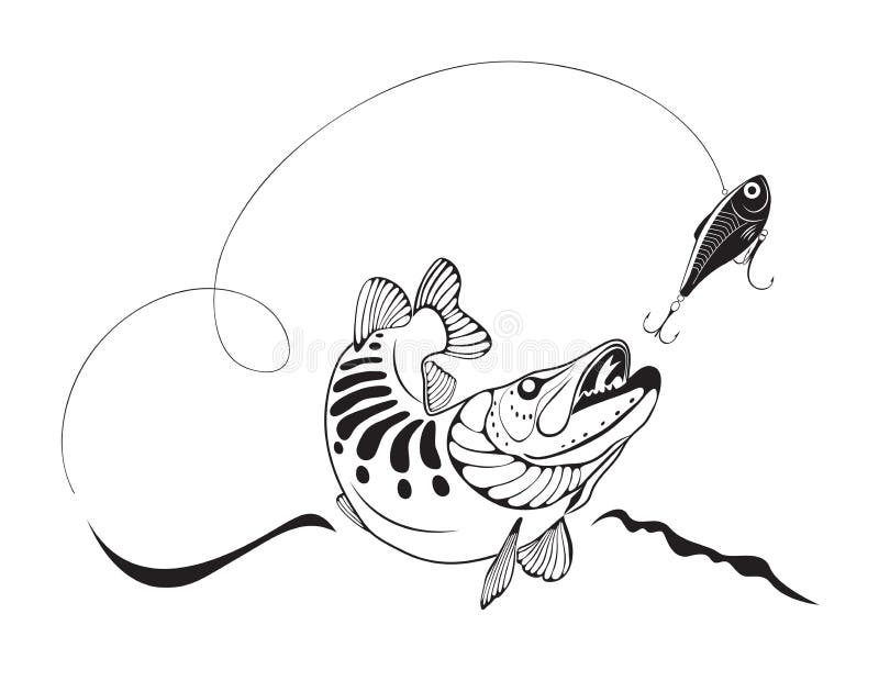 Catch Fish Fishing Rope Stock Illustrations – 1,988 Catch Fish