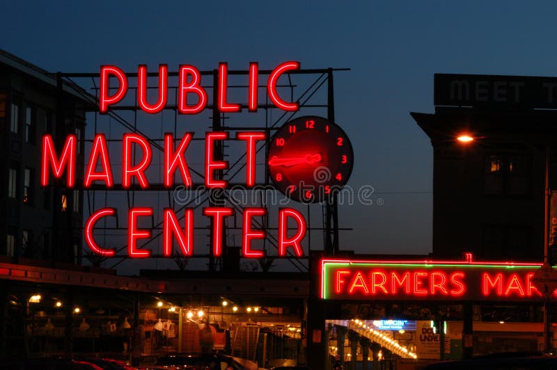 Pike Place Market in Seattle Washington