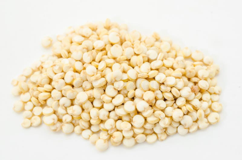 Pila de grano de la quinoa foto de archivo Pila de grano de la quinoa foto de archivo