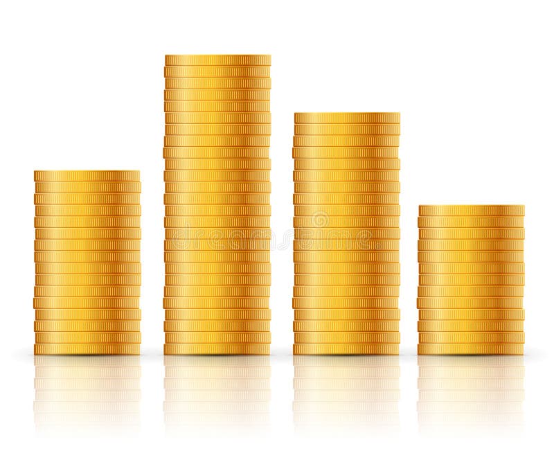 Pila delle monete di oro Concetto di affari di progettazione dell'icona delle monete dei soldi Illustrazione di valuta dei contan illustrazione di stock Pila delle monete di oro Concetto di affari di progettazione dell'icona delle monete dei soldi Illustrazione di valuta dei contan illustrazione di stock