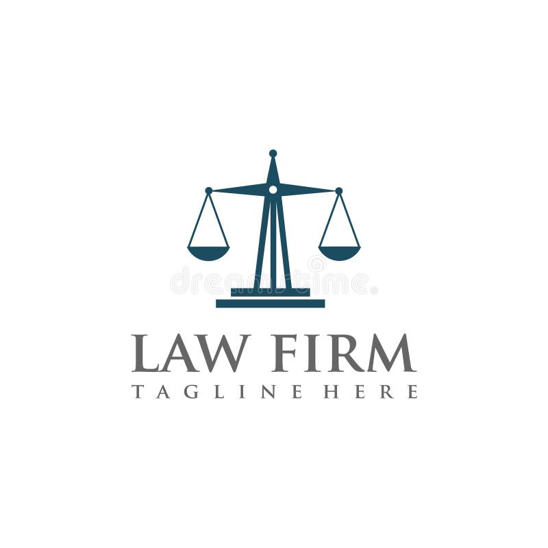 Pilar Law Legal Firm Logo Icon Vector Template Stock Vector ...