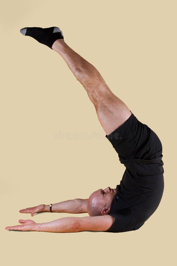 Pilates Position - Jack Knife Stock Image - Image of adult