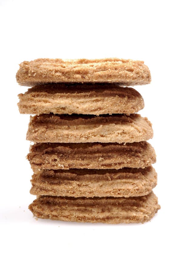 Pile of biscuits