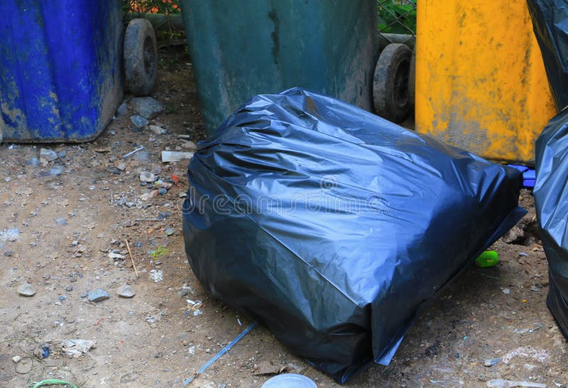 629 Close Up Black Garbage Trash Bag Stock Photos Free & RoyaltyFree