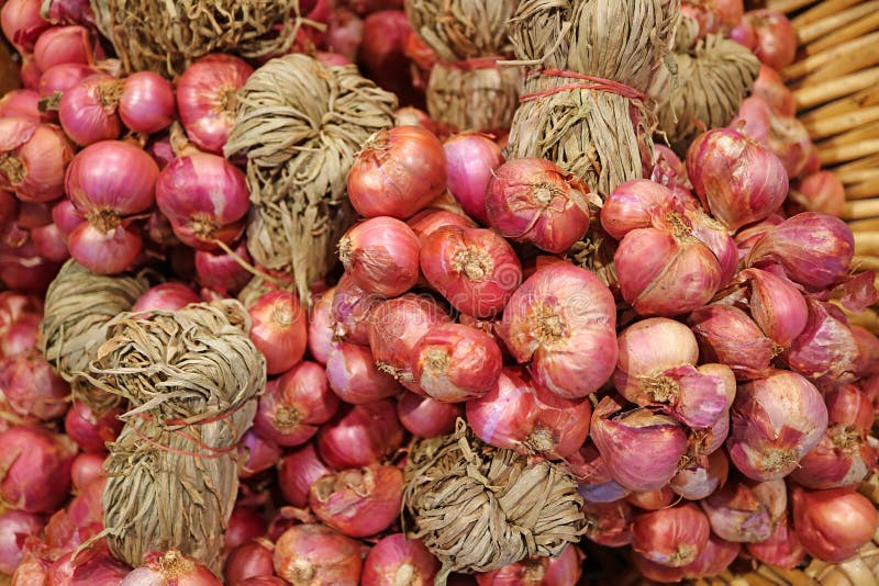 Small Red Onions Shallots Stock Photo 1796207