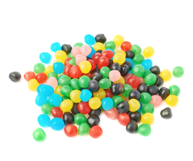 Pile of Candy Ball Sweets Isolated Stock Photo Image of colorful