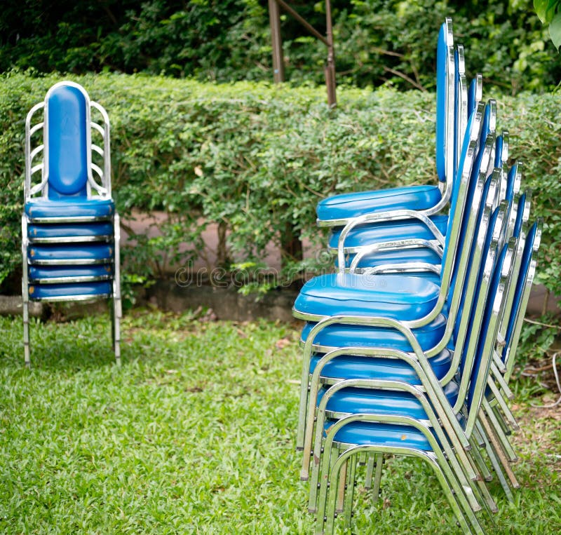 Pile of chairs stock image. Image of abstract, project 43693967