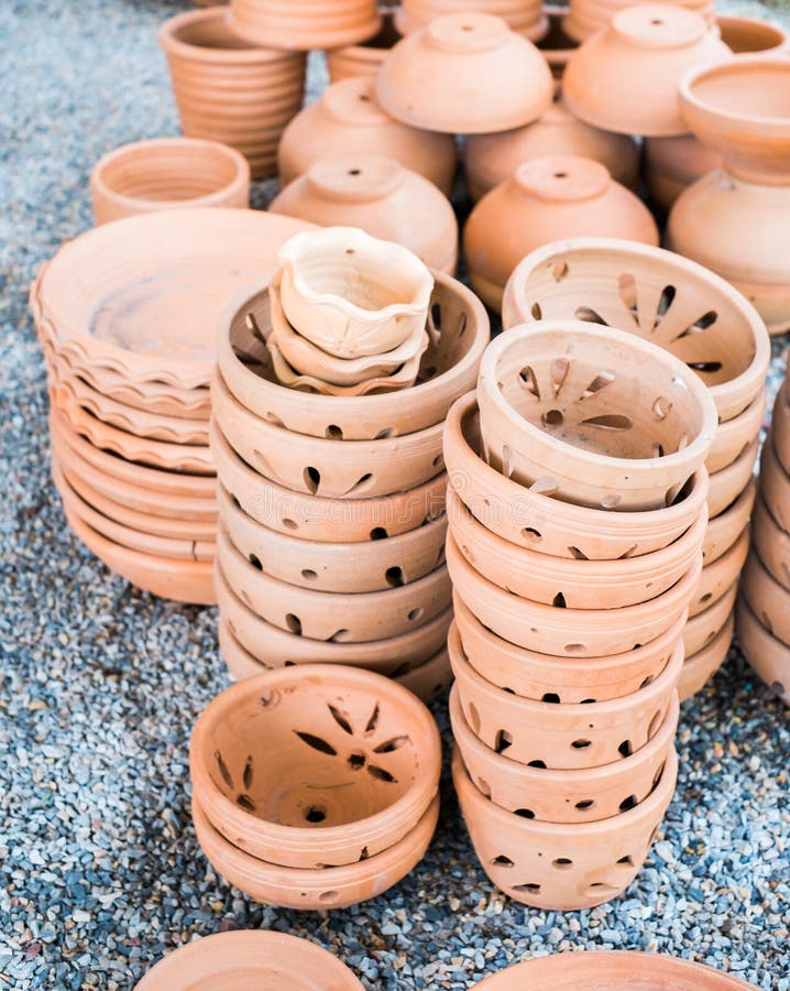 Flower Pots In Ham Rong sapa vietnam Stock Image Image 