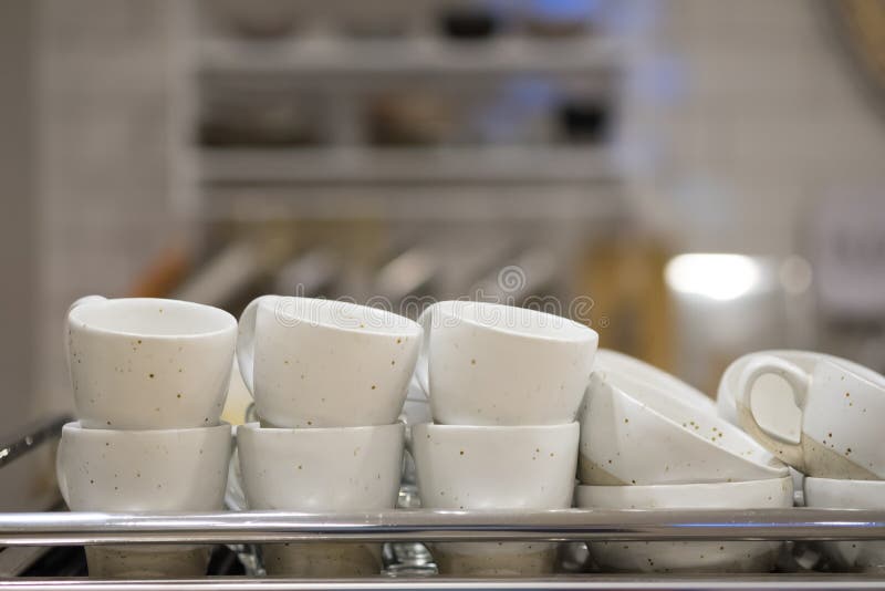 Clean dishes and cups stock image. Image of food, kitchenware 28471059