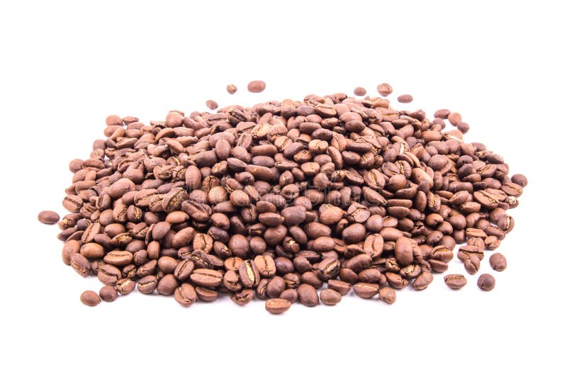 Pile of coffee beans stock image. Image of seed, drink - 41622643