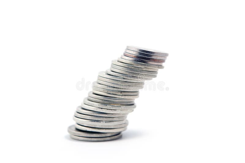 Pile of coins