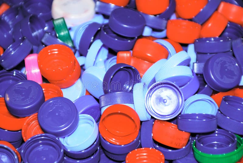 Pile of Colored Plastic Corks Stock Photo Image of white, empty 13134354