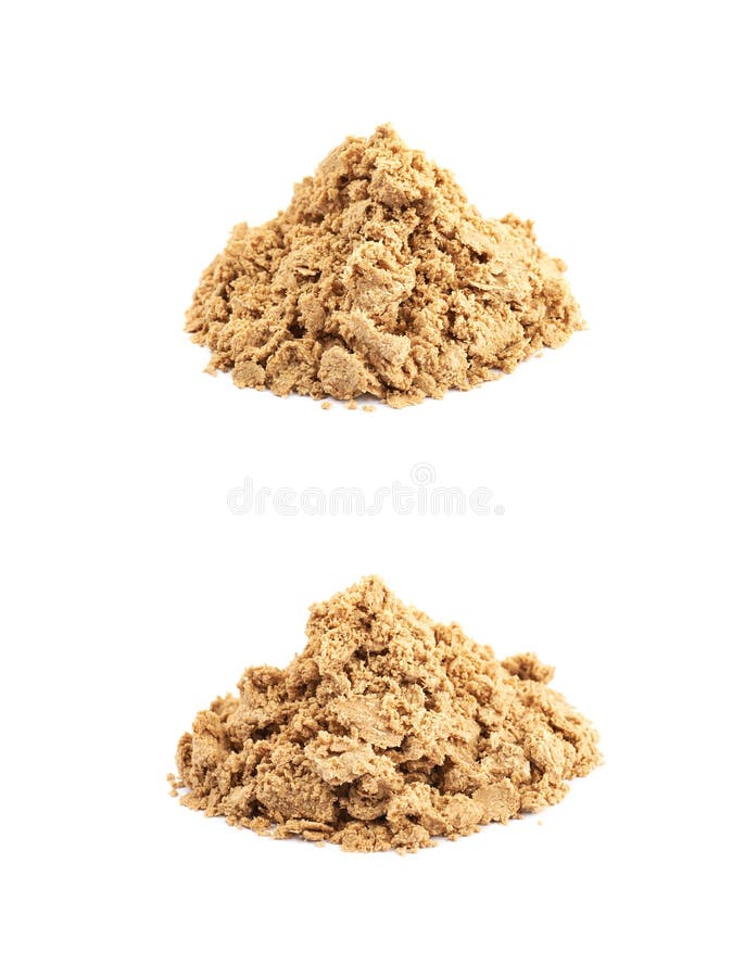 Pile of Crushed Halva Isolated Stock Photo Image of helva, crumbled