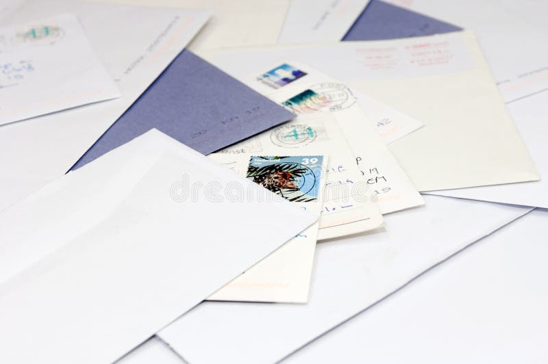 Pile de courrier Pile de courrier