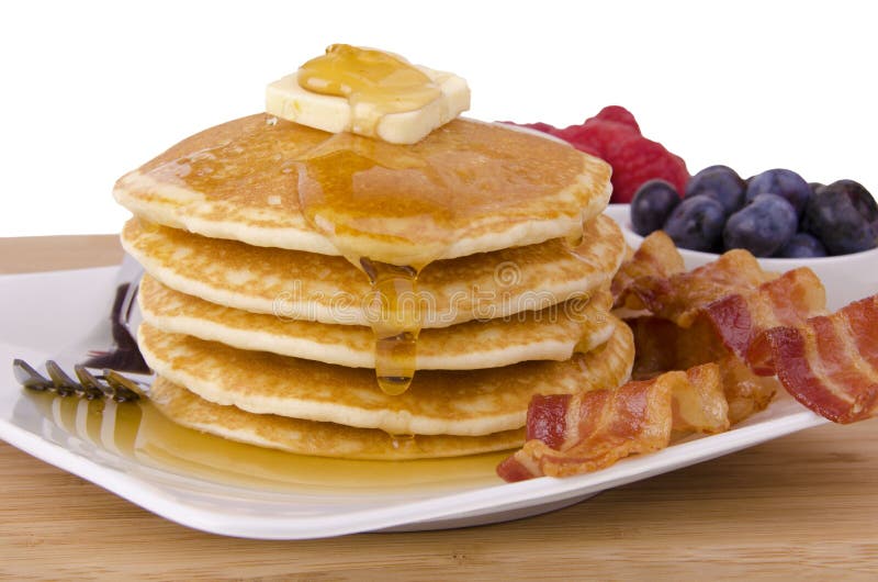 Pile de crêpes images libres de droits Pile de crêpes images libres de droits