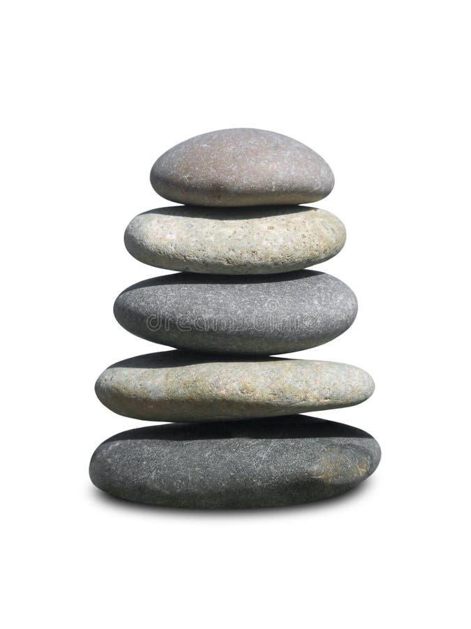Objet de zen image stock. Image du rocher, roche, pierres - 13654527