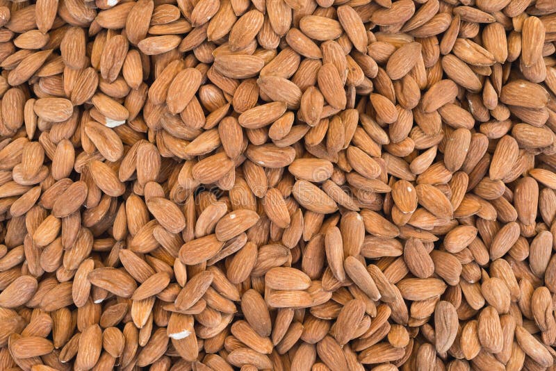 Pile des amandes épluchées images stock Pile des amandes épluchées images stock