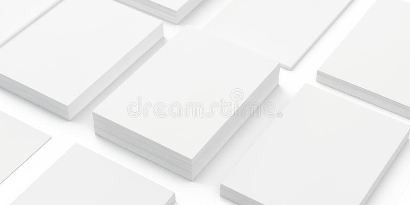 Pile di carta in bianco a4 royalty illustrazione gratis Pile di carta in bianco a4 royalty illustrazione gratis