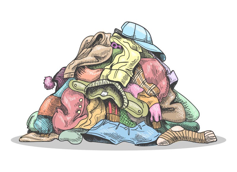 Pile of dirty laundry