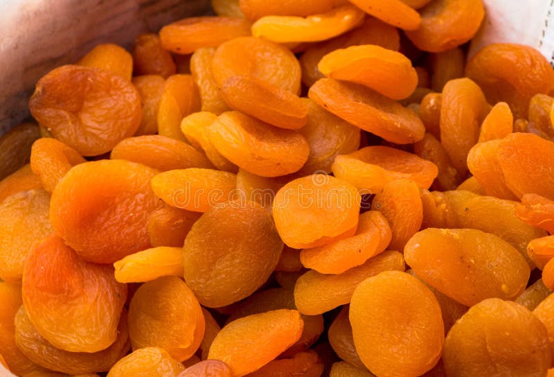 Z sladký sušené meruňky zobrazí na trh.
