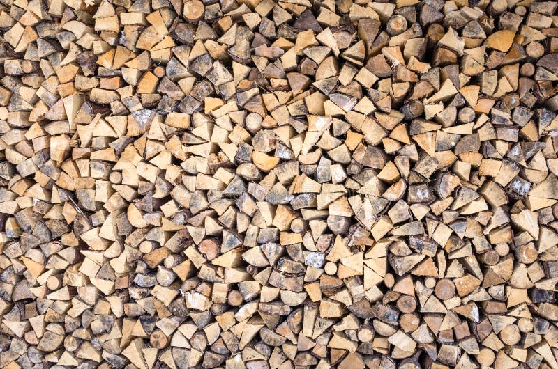 Pile of Firewood royalty free stock images